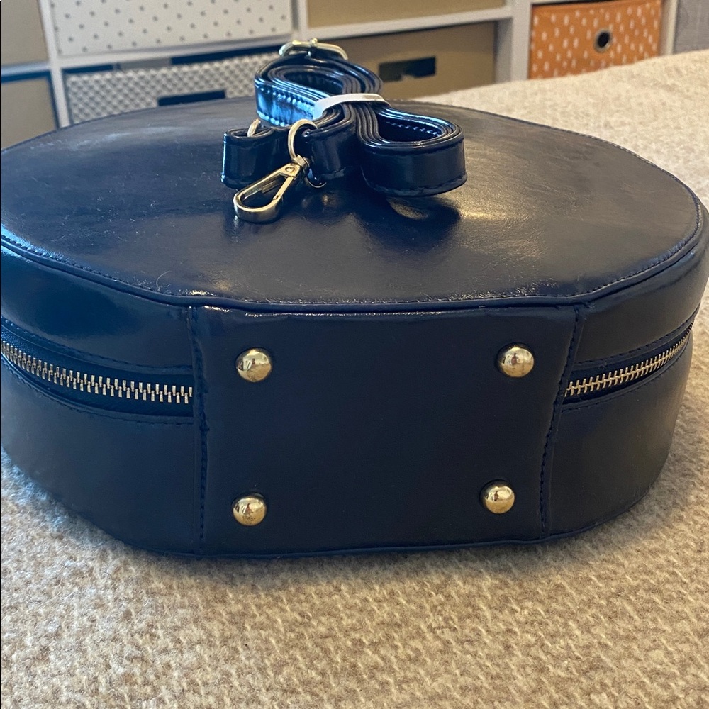 Pink Haley Midnight Blue Circular Bag - Picture 11 of 13